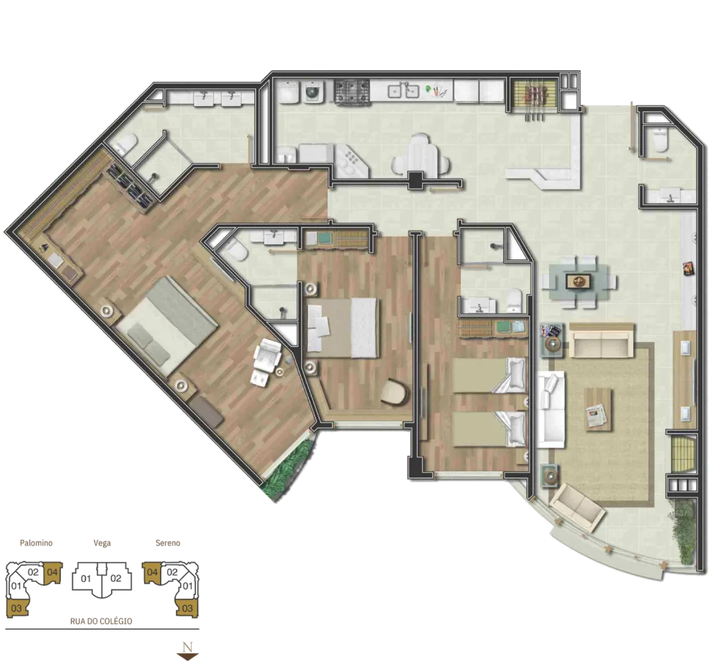 Apartamento para venda no bairro Centro em Gramado