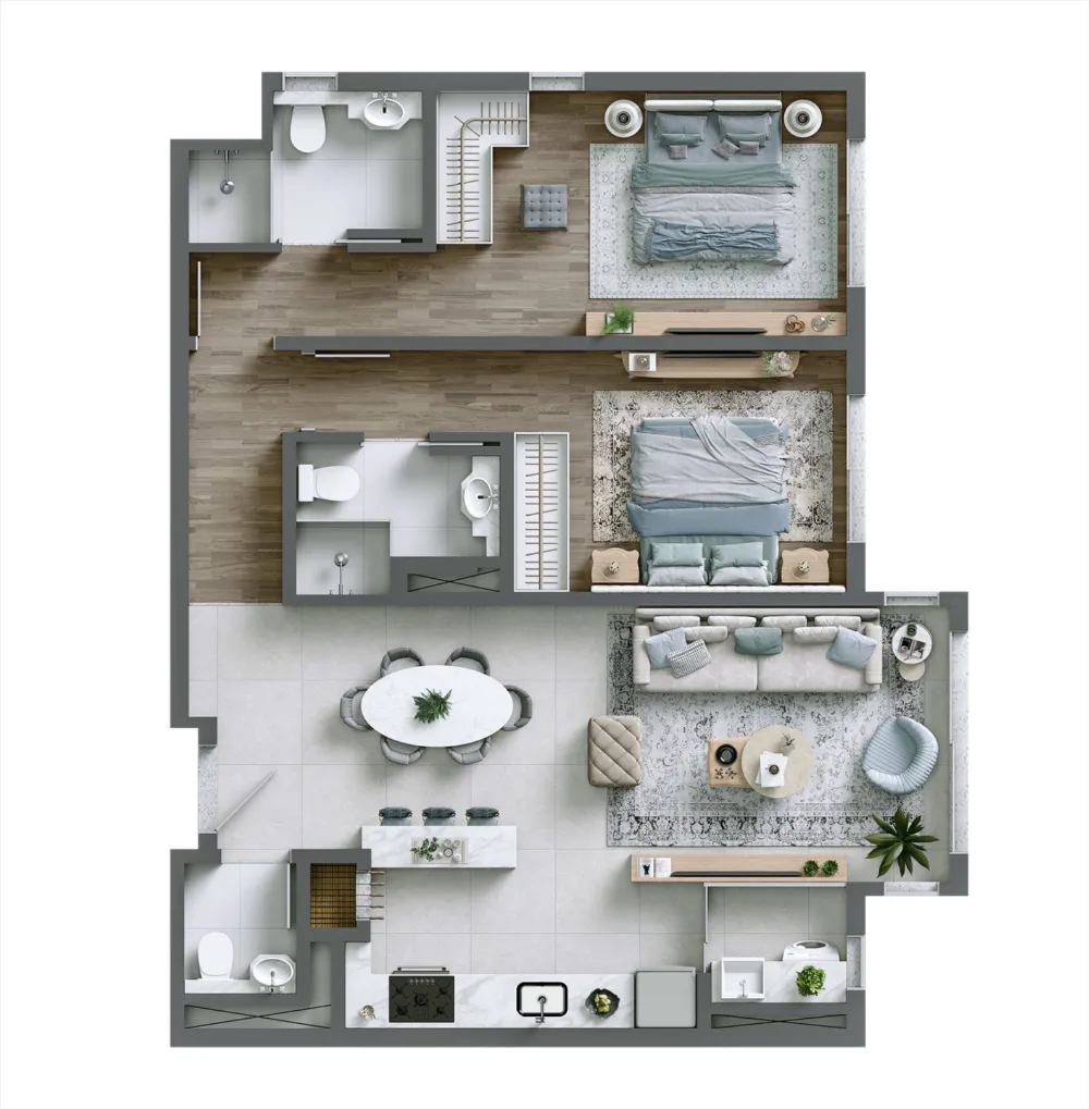 Apartamento para venda no bairro Planalto em Gramado
