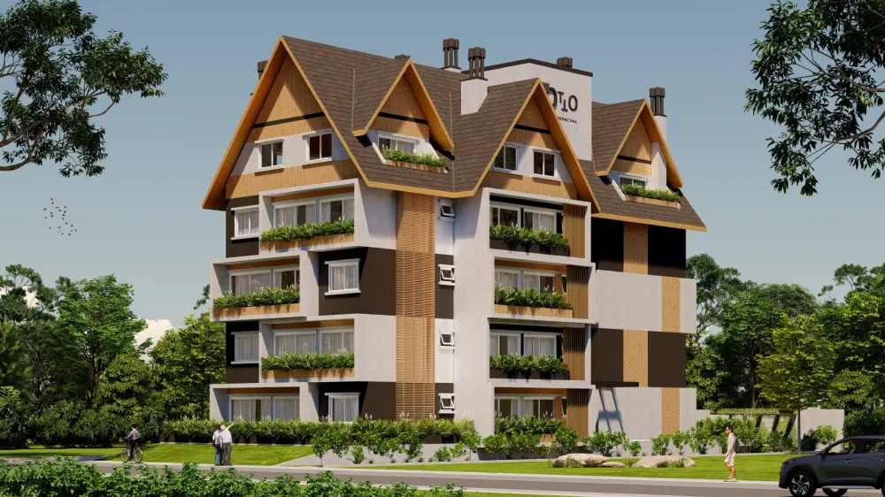 Apartamento para venda no bairro Carniel em Gramado