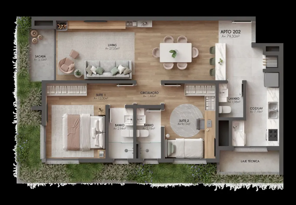 Apartamento para venda no bairro Centro  em Canela