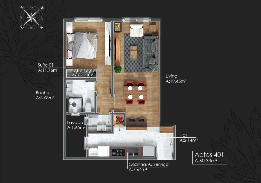 Apartamento para venda no bairro Av. Central em Gramado