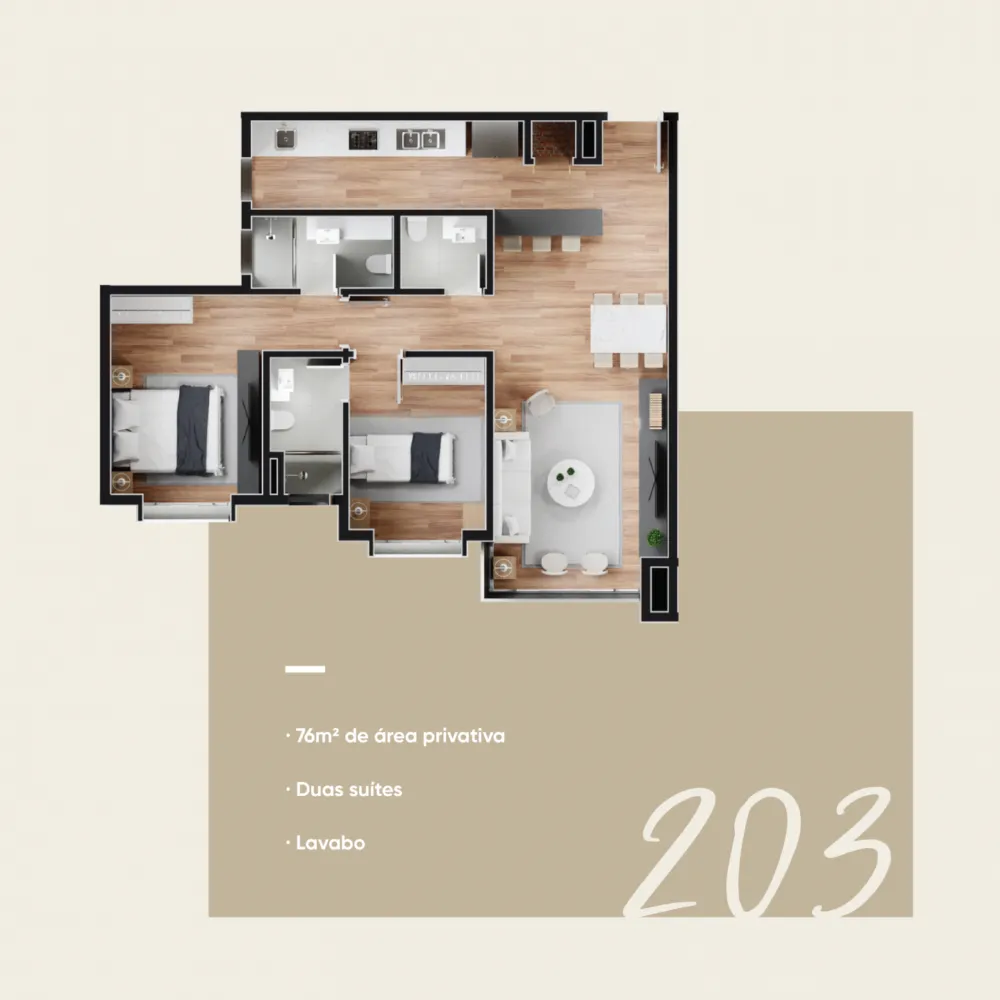 Apartamento para venda no bairro Centro em Gramado