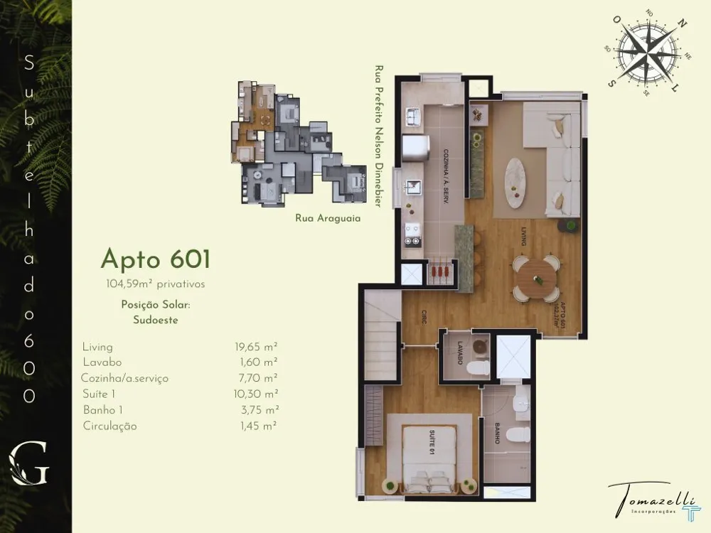 Apartamento para venda no bairro Piratini em Gramado
