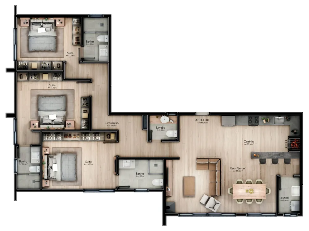 Apartamento para venda no bairro Mato Queimado em Gramado