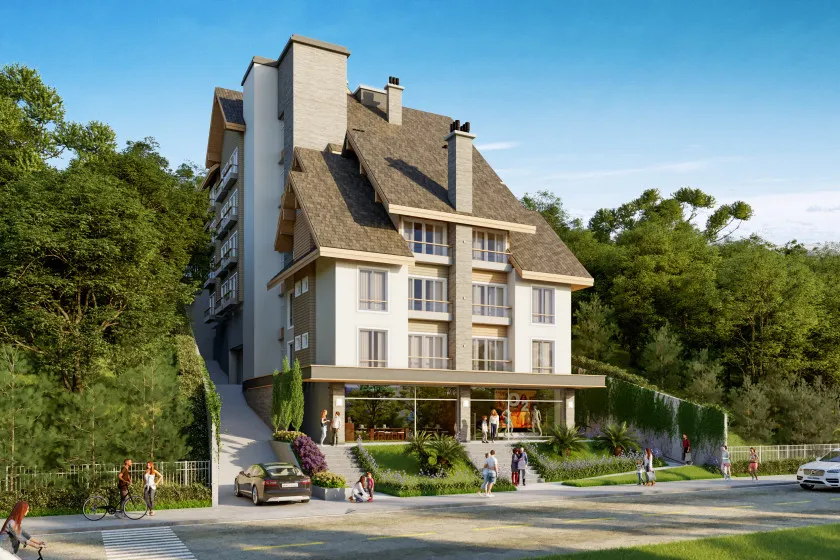 Apartamento para venda no bairro Floresta em Gramado