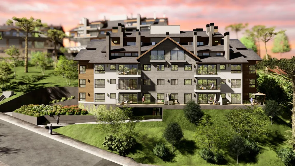 Apartamento 1 quarto para venda no bairro Moura em Gramado