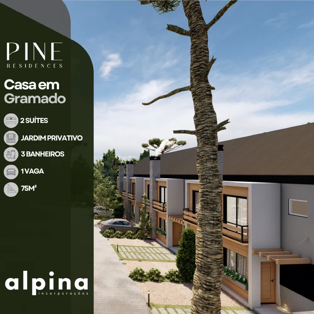 Casa para venda no bairro Vale dos Pinheiros em Gramado