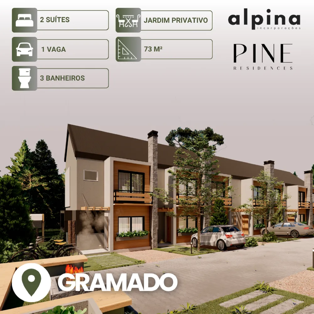 Casa para venda no bairro Vale dos Pinheiros em Gramado