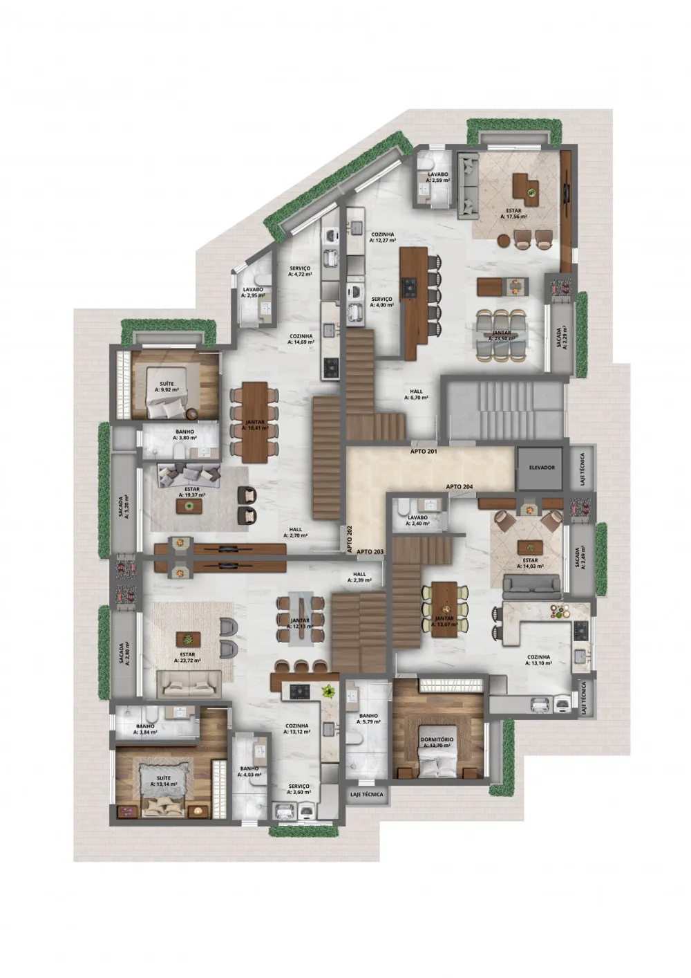 Apartamento para venda no bairro Planalto em Gramado