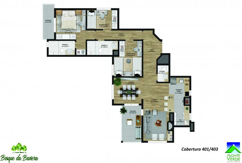Apartamento para venda no bairro Bavaria em Gramado