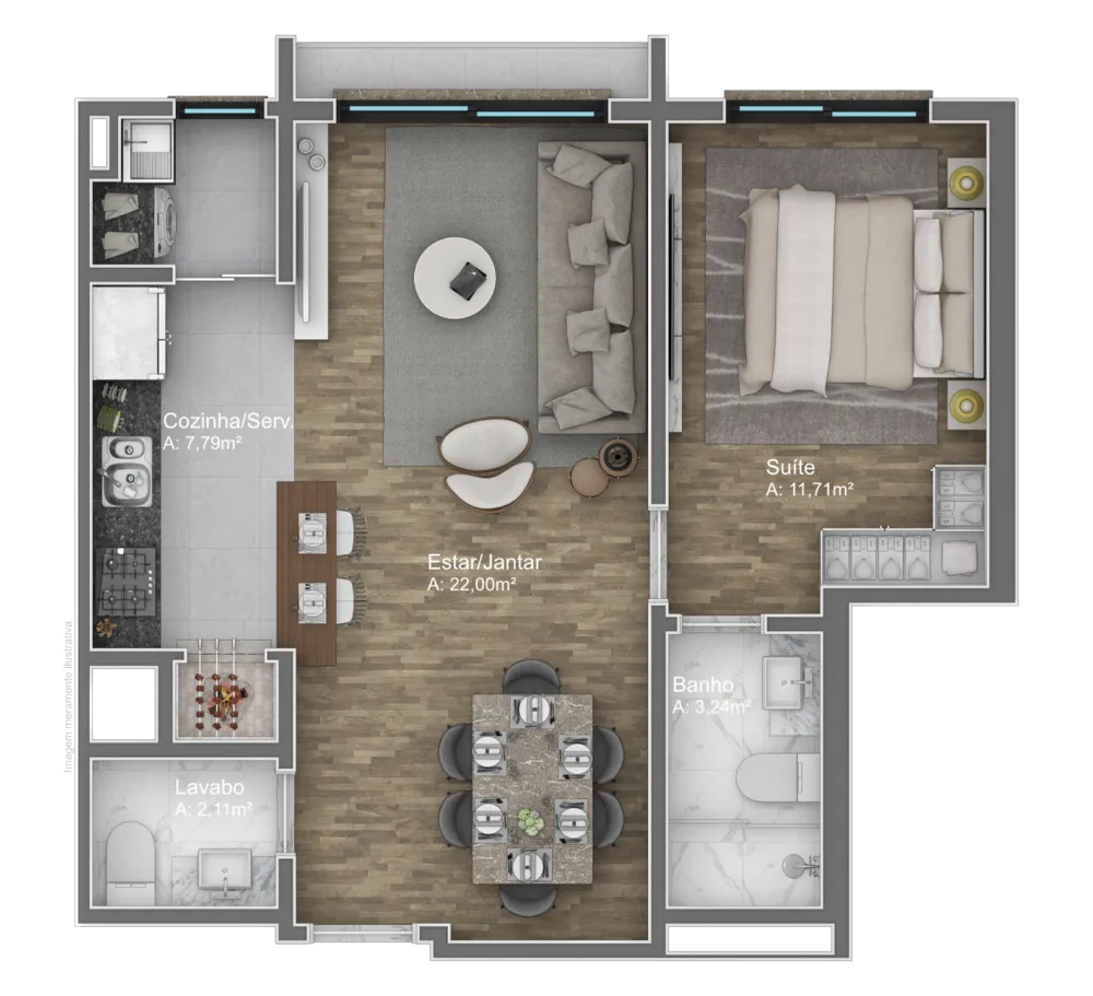 Apartamento para venda no bairro Av. Central em Gramado