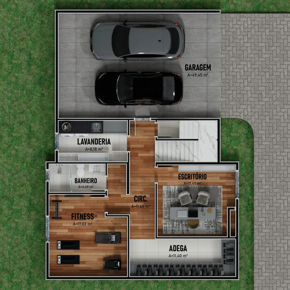 Casa 6 quartos sendo 4 suítes para venda no bairro Aspen Mountain em Gramado