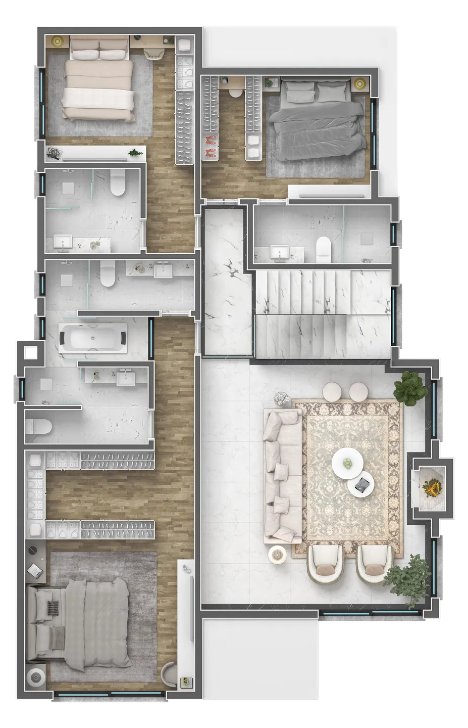 Casa 6 quartos sendo 4 suítes para venda no bairro Aspen Mountain em Gramado