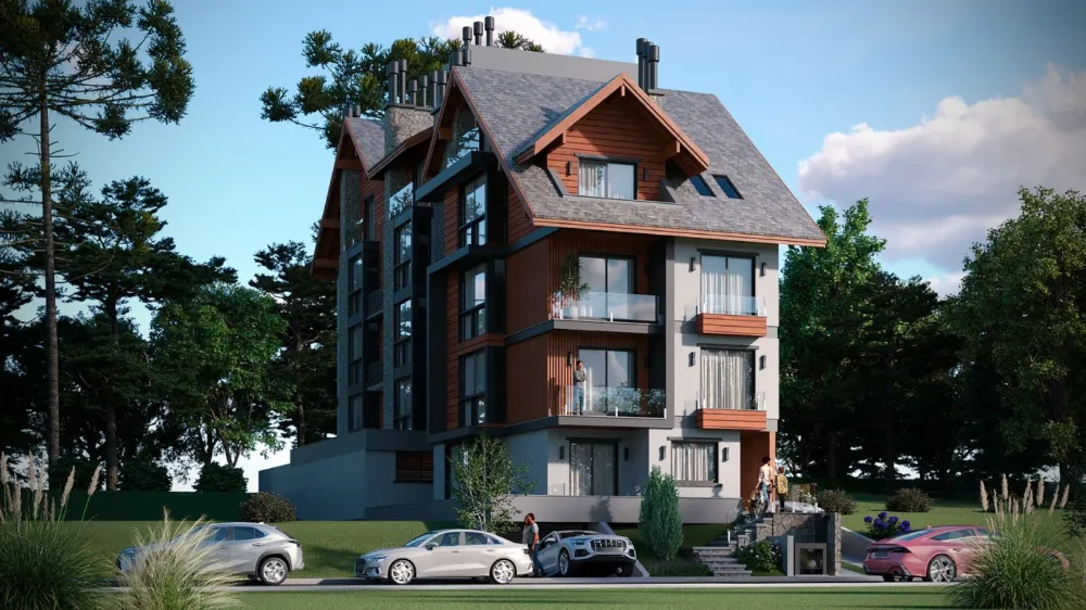 Apartamento para venda no bairro Centro em Gramado