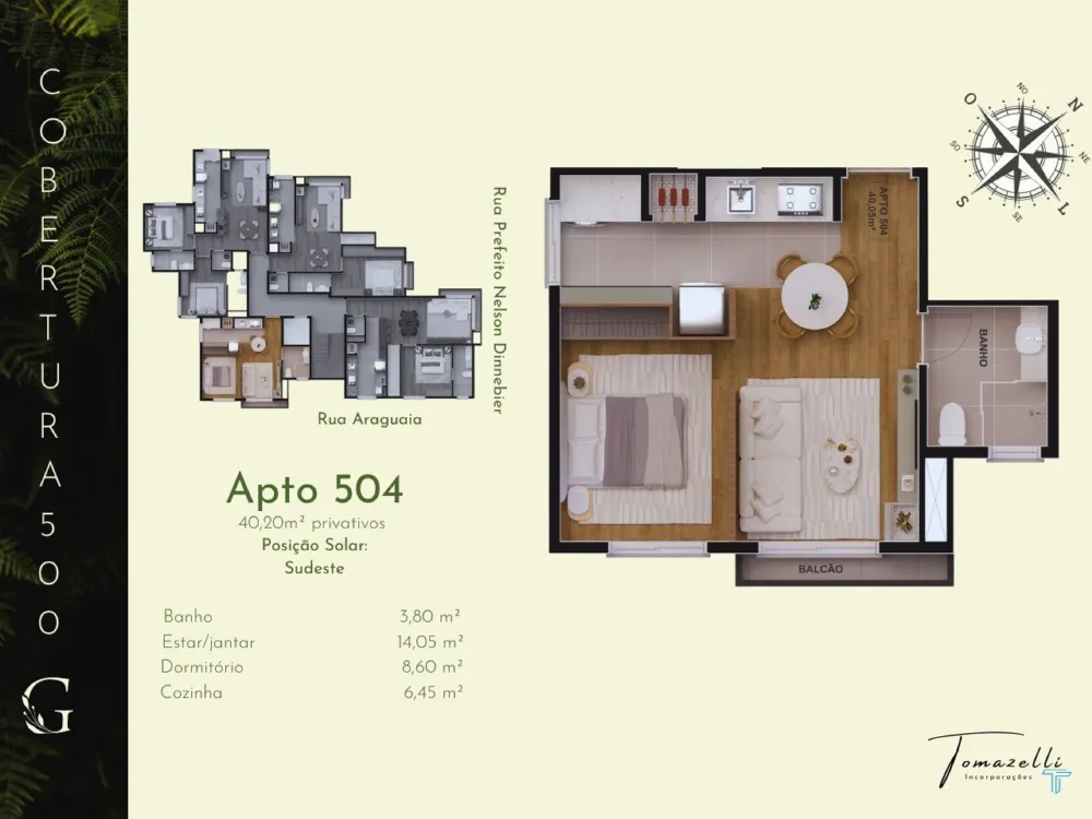 Apartamento para venda no bairro Piratini em Gramado