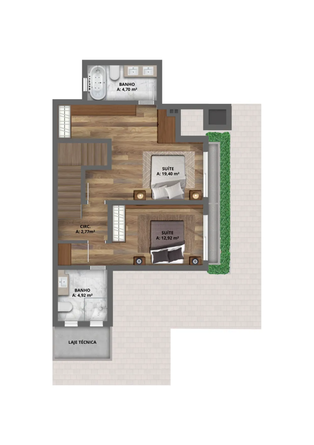 Apartamento para venda no bairro Planalto em Gramado