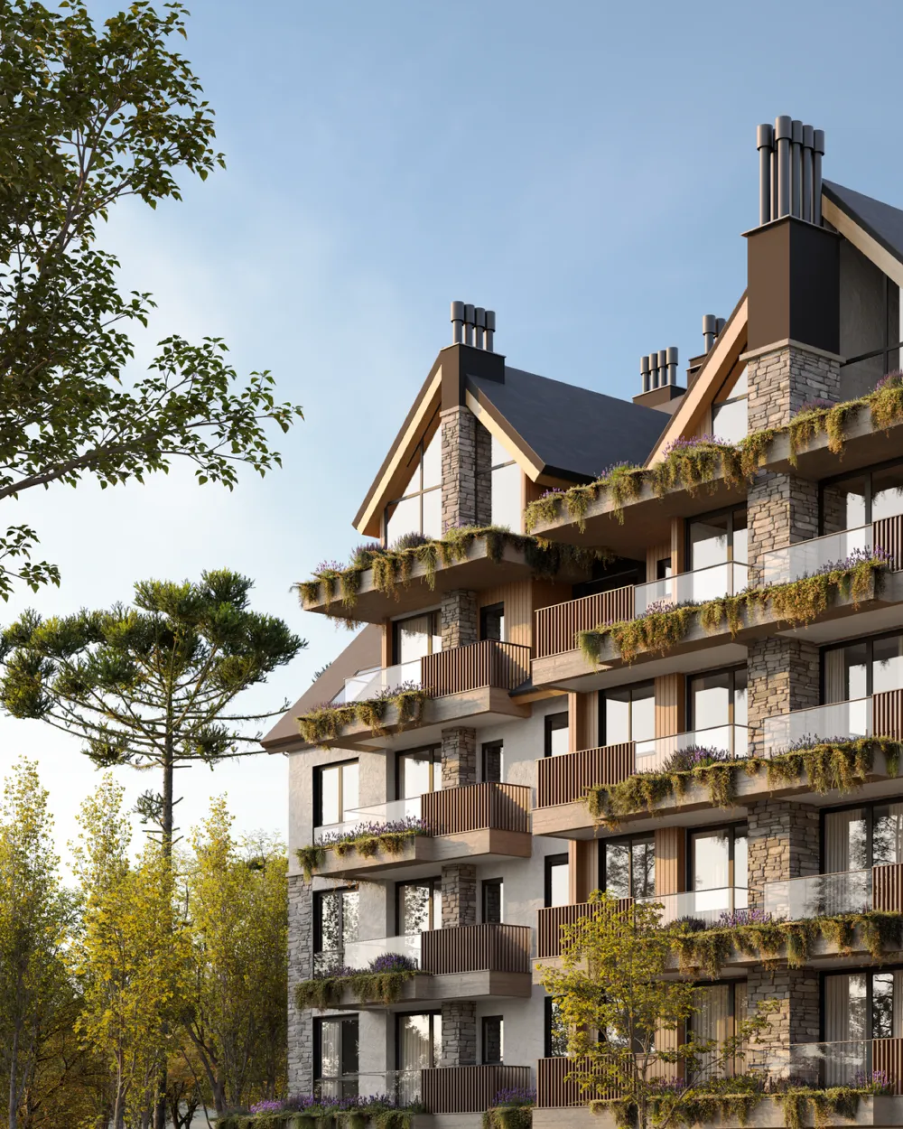 Apartamento para venda no bairro Vila Suíça em Gramado