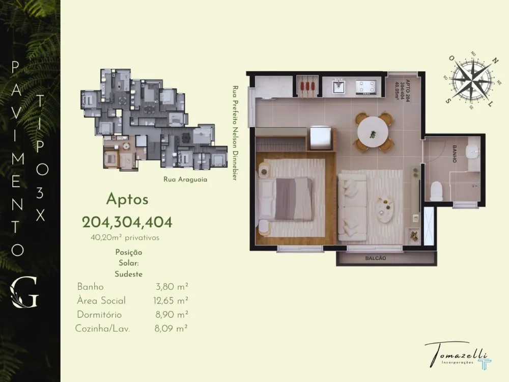 Apartamento para venda no bairro Piratini em Gramado