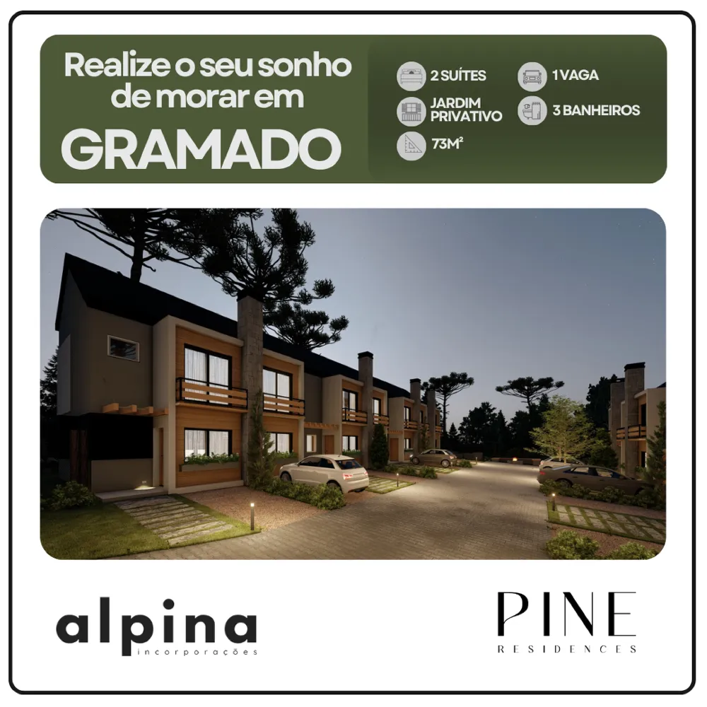 Casa para venda no bairro Vale dos Pinheiros em Gramado