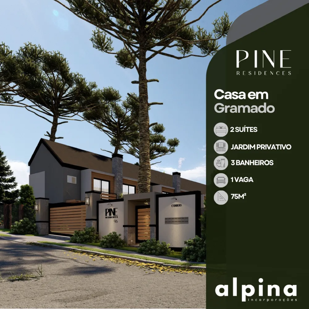 Casa para venda no bairro Vale dos Pinheiros em Gramado