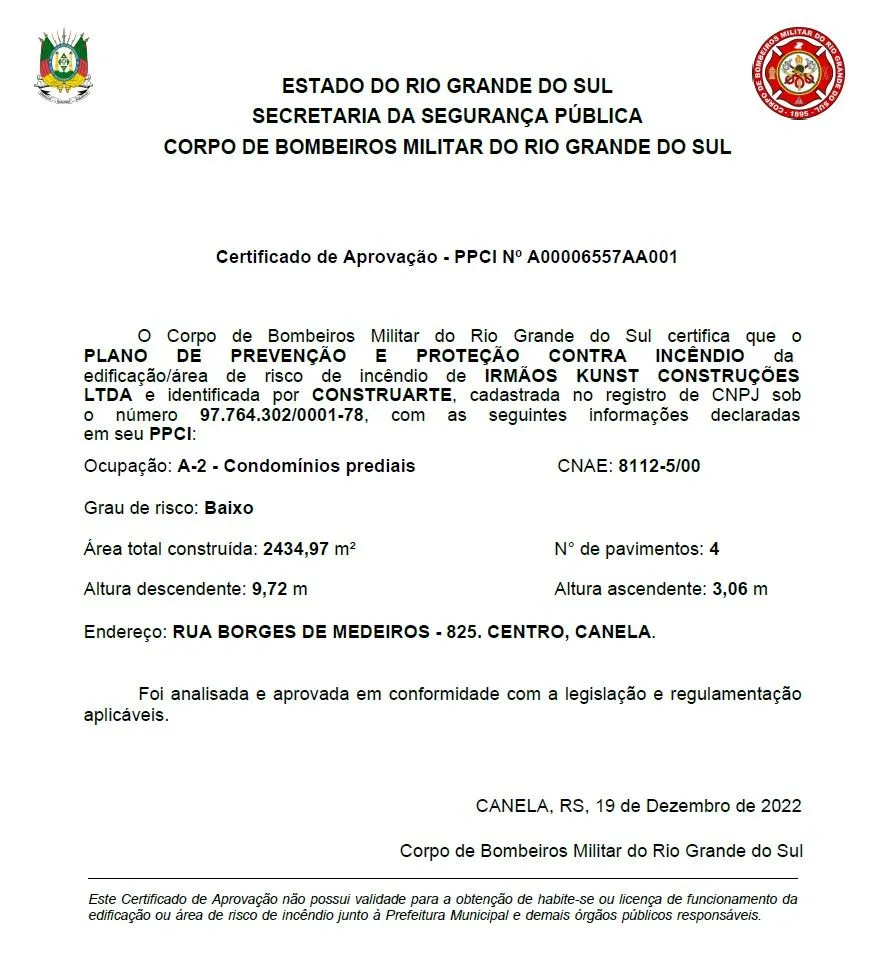 Apartamento para venda no bairro Centro  em Canela