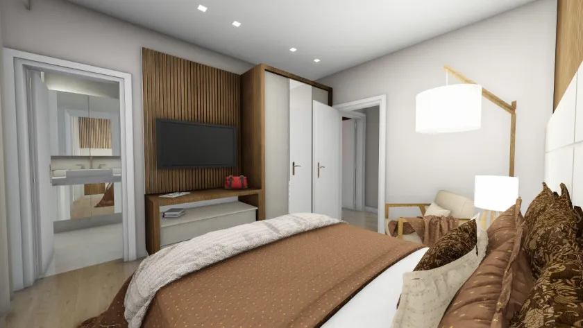 Apartamento 1 quarto para venda no bairro Centro  em Canela