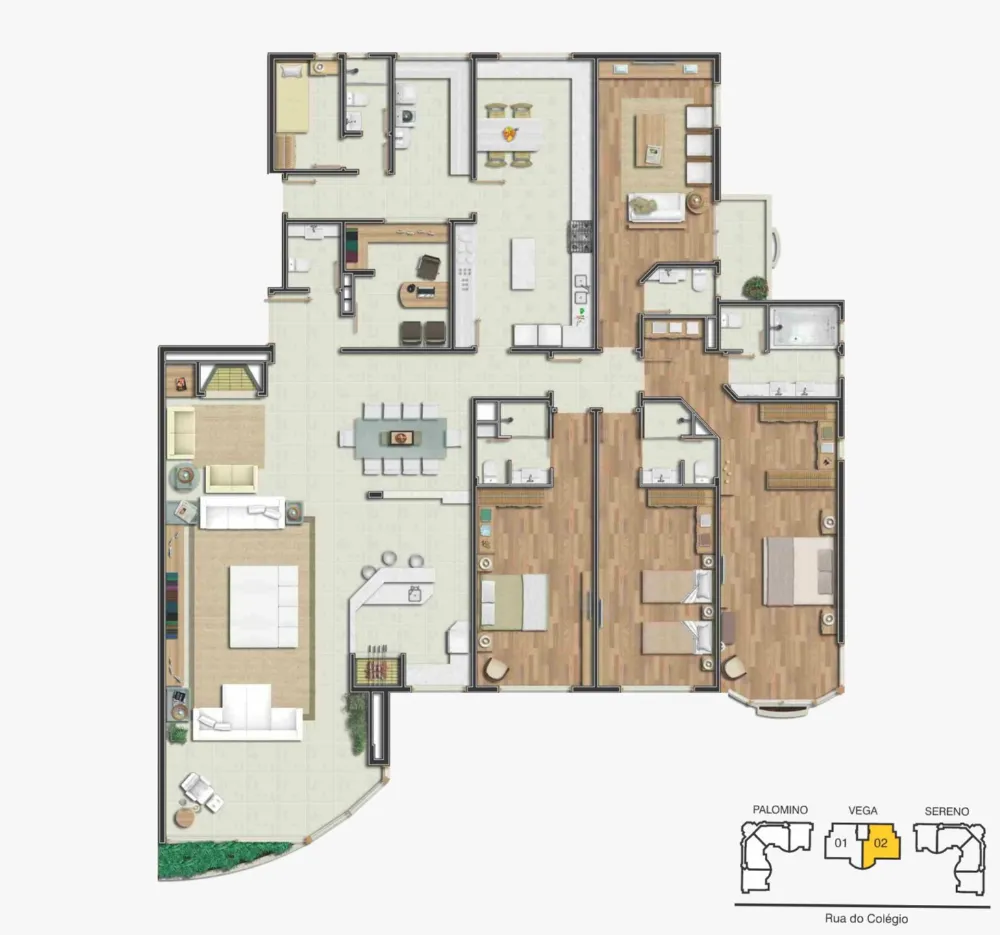Apartamento para venda no bairro Centro em Gramado