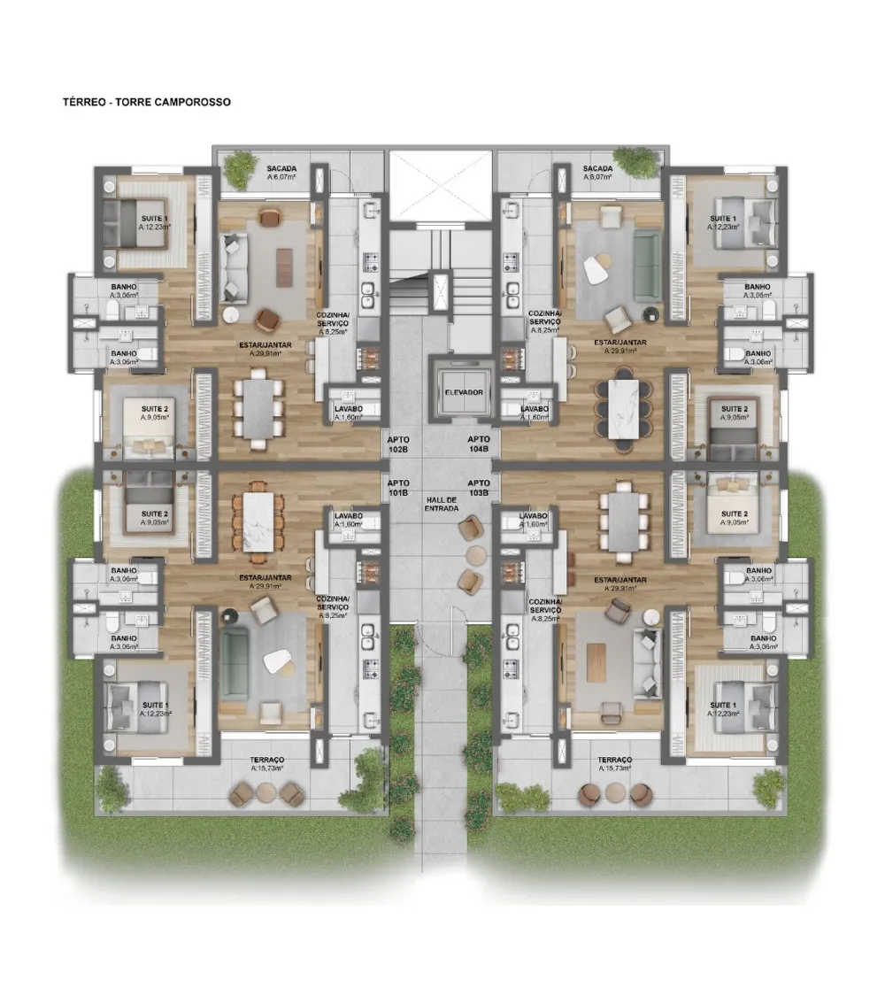 Apartamento para venda no bairro Bavaria em Gramado