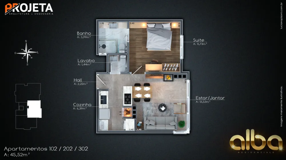 Apartamento para venda no bairro Carniel em Gramado