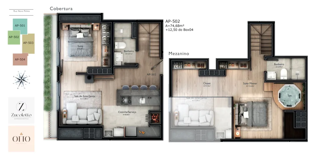 Apartamento para venda no bairro Carniel em Gramado