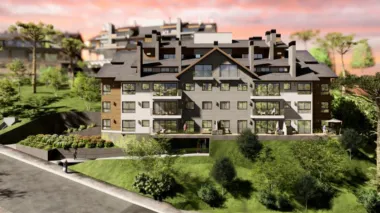 Apartamento 1 quarto para venda no bairro Moura em Gramado