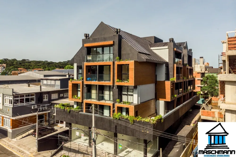 Apartamento 1 Dormitório com enorme terraço terraço em Canela/RS