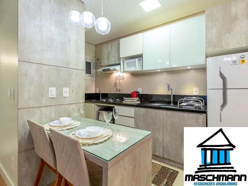 Apartamento mobiliado a 400 metros de rua coberta de Gramado