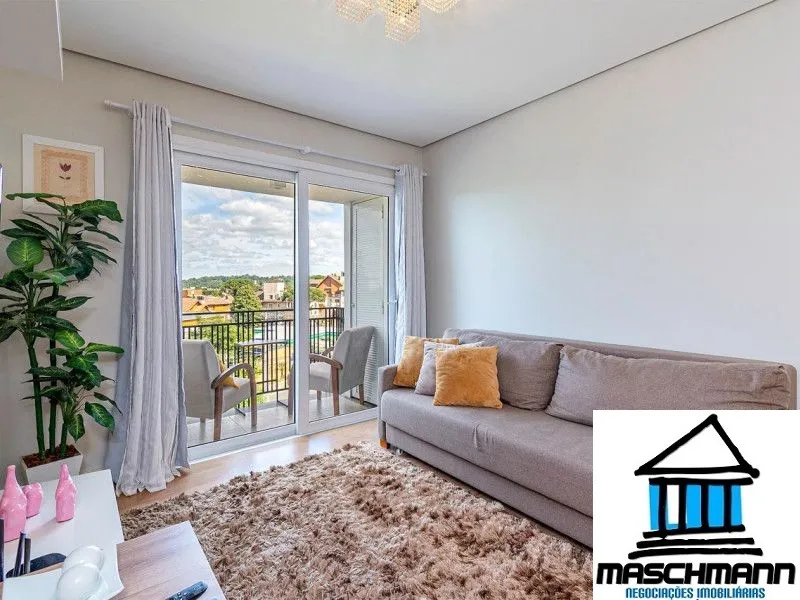 Apartamento mobiliado a 400 metros de rua coberta de Gramado