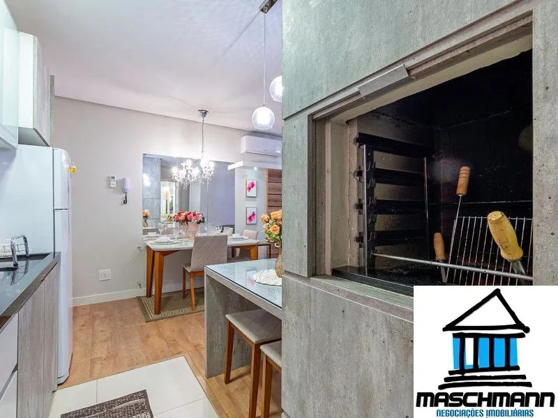 Apartamento mobiliado a 400 metros de rua coberta de Gramado