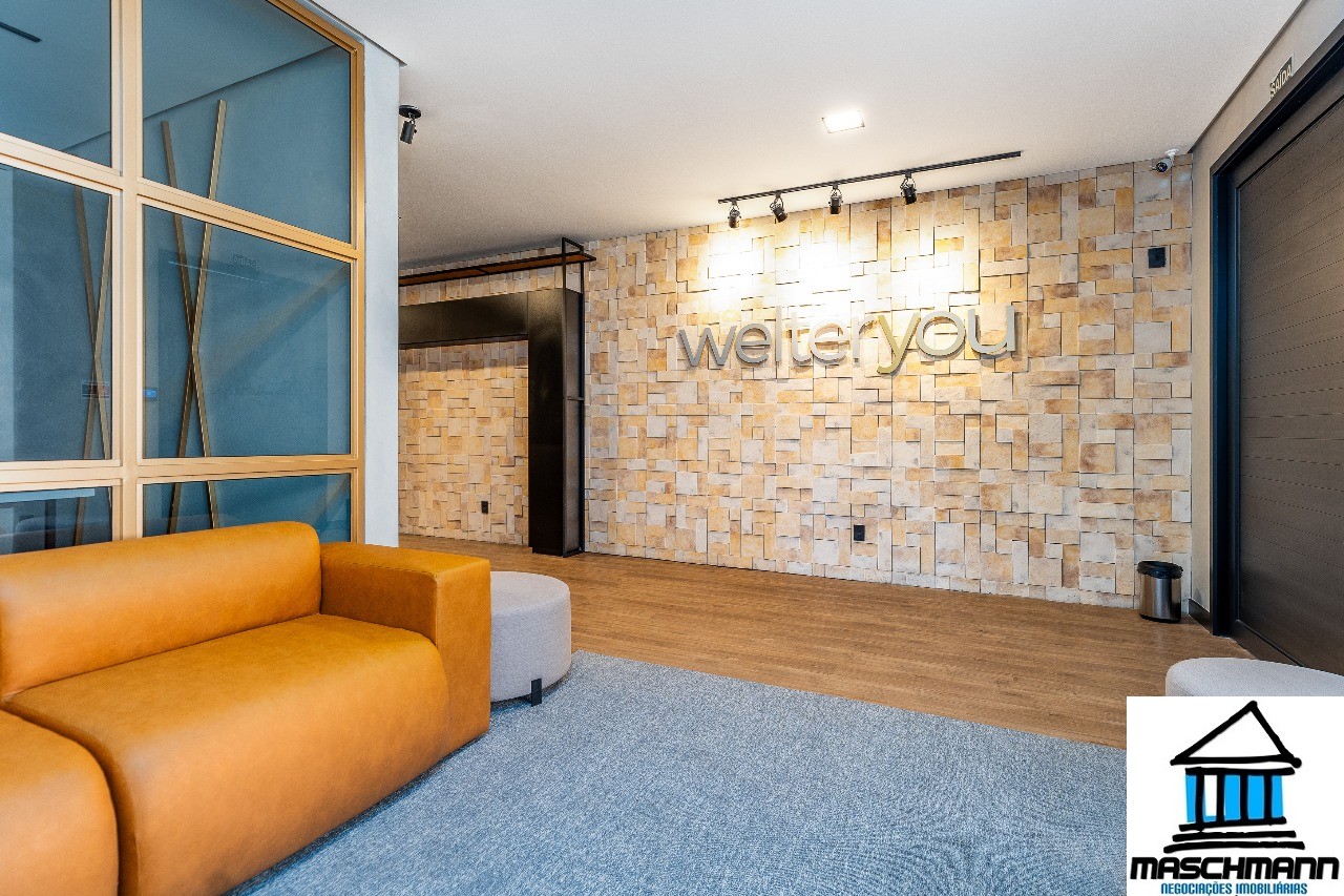 Apartamento 1 Dormitório mobiliado com terraço perfeito para locação em Canela