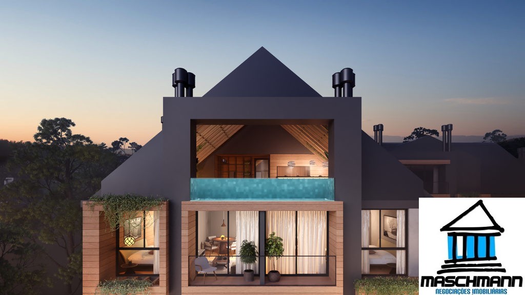 Apartamento 1 Dormitório mobiliado com terraço perfeito para locação em Canela