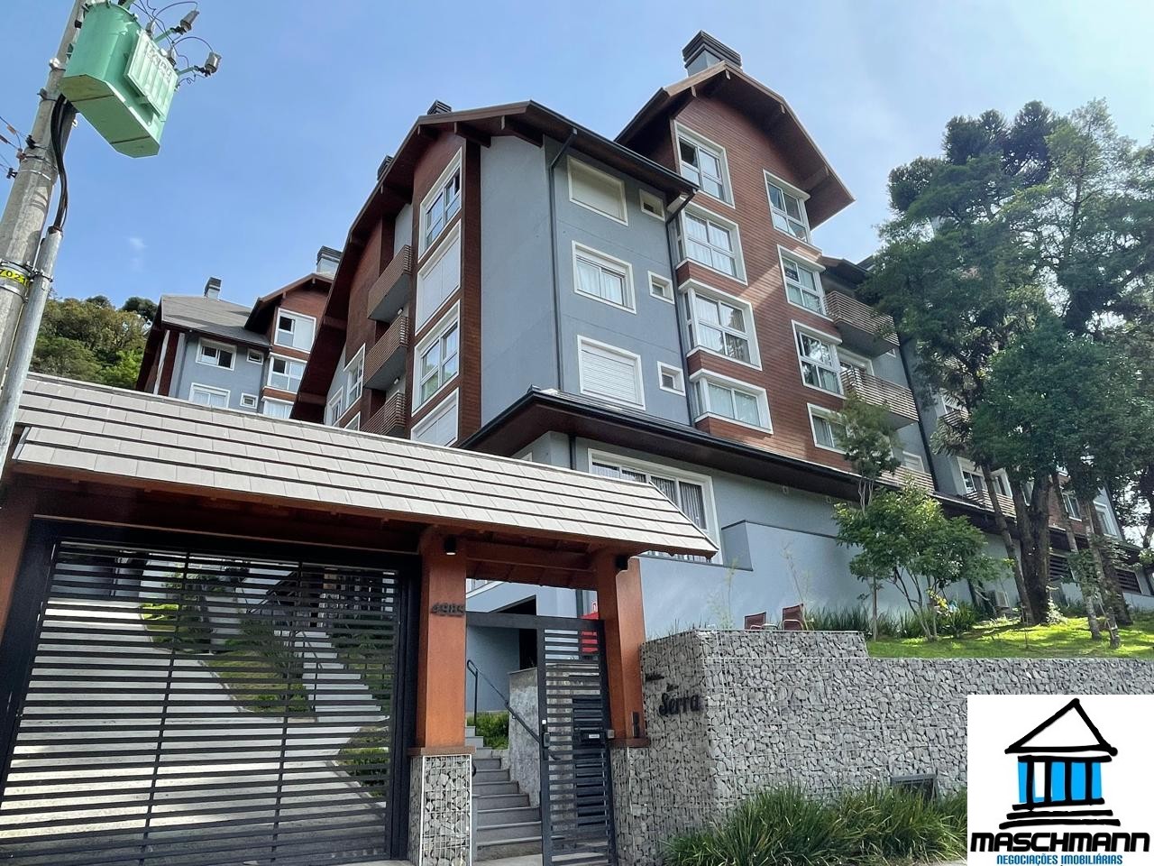  Apartamento Semi‑Imobiliado na Borges, Gramado,  com Facilidade em 100 x direto