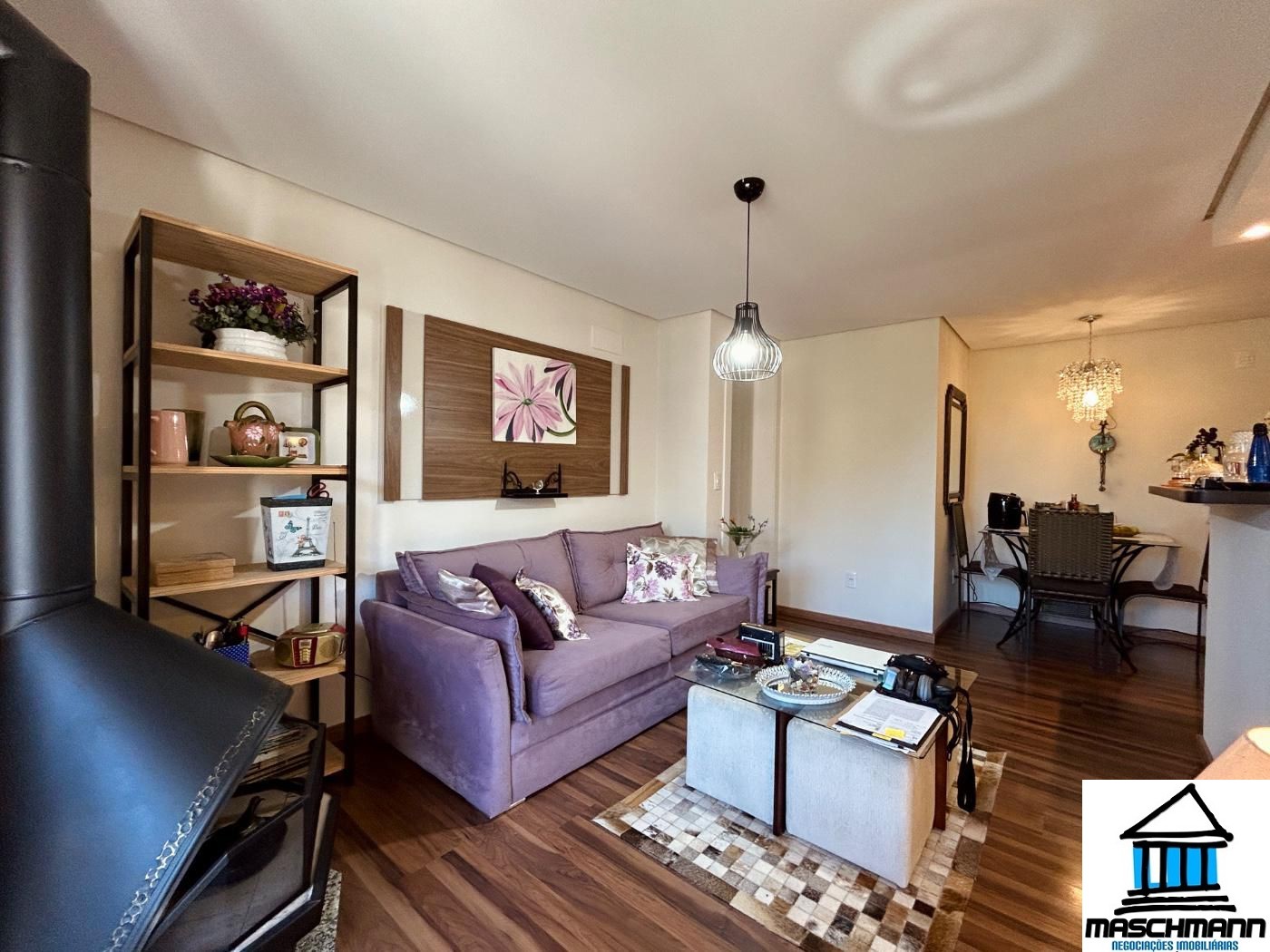 Apartamento mobiliado de 2 auartos, suíte na vila suíza, Caneal-RS.