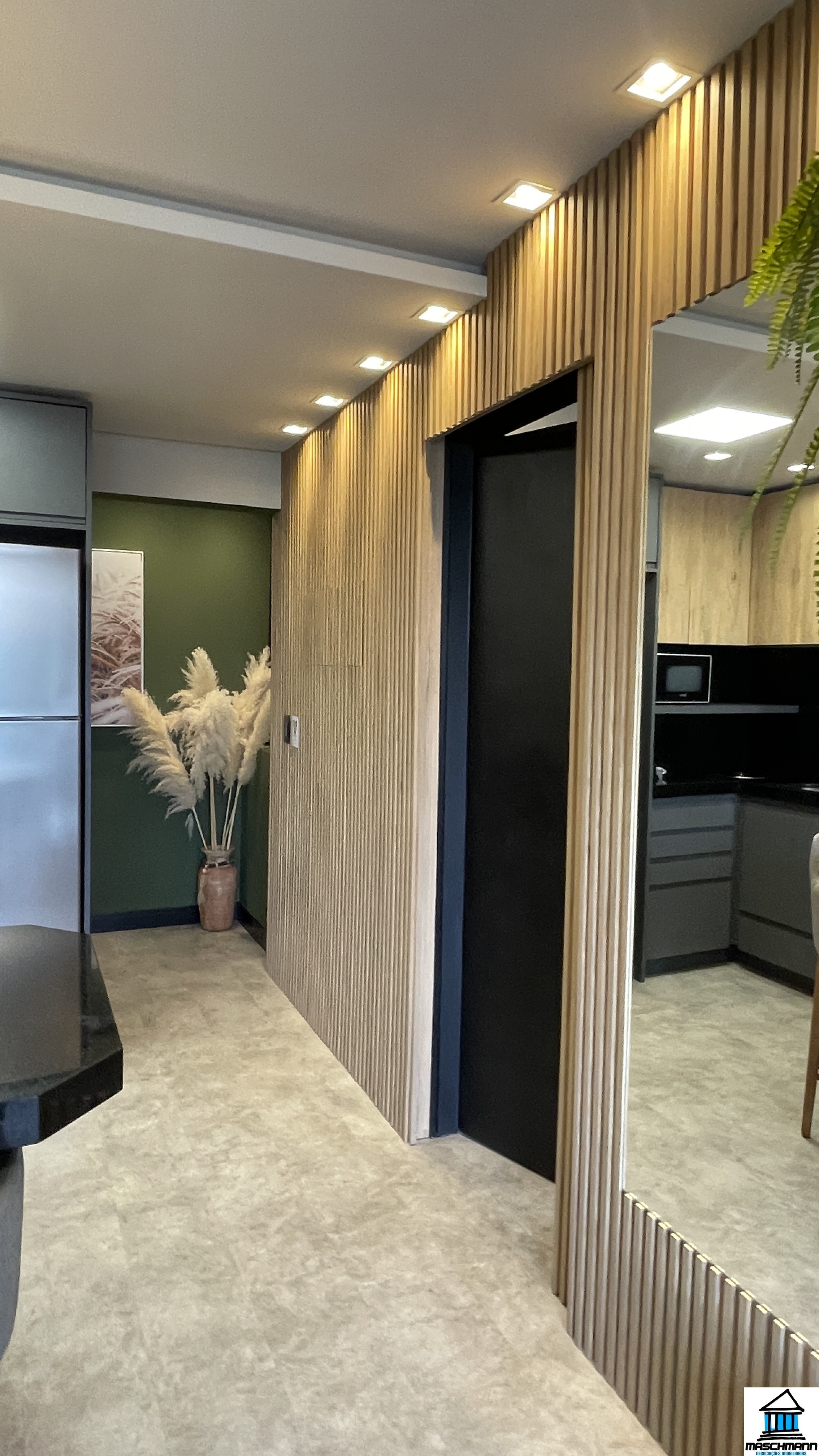 Apartamento 1 Dormitório mobiliado com terraço perfeito para locação em Canela