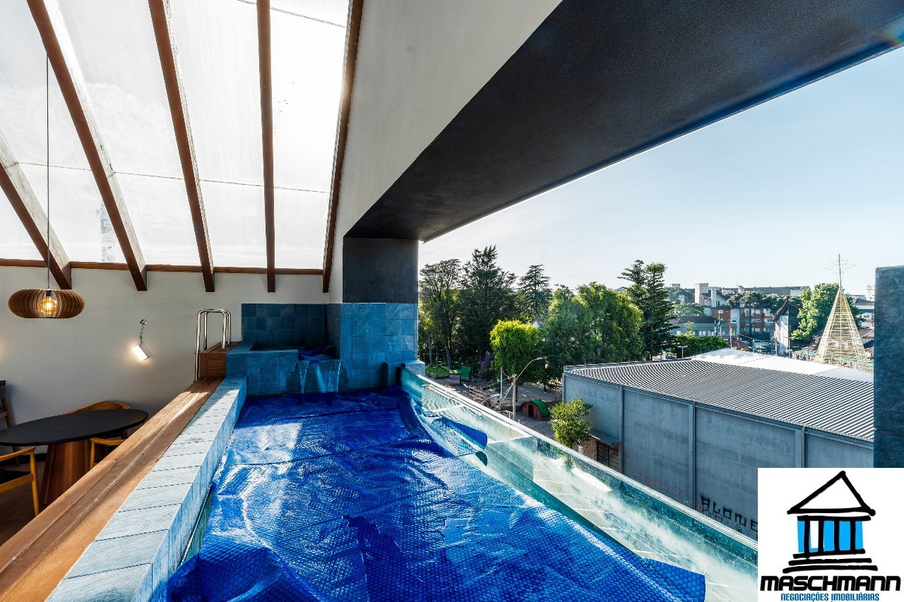 Apartamento 1 Dormitório mobiliado com terraço perfeito para locação em Canela