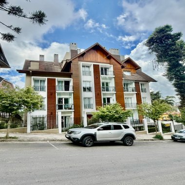 Apartamento mobiliado a 400 metros de rua coberta de Gramado