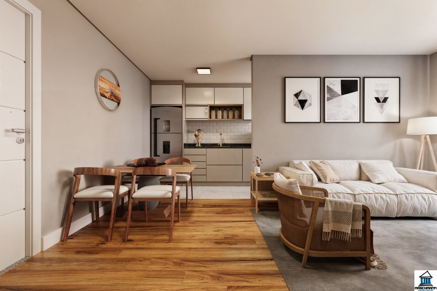 Apartamento 2 dormitórios com suíte em Gramado por R$ 424.900,00