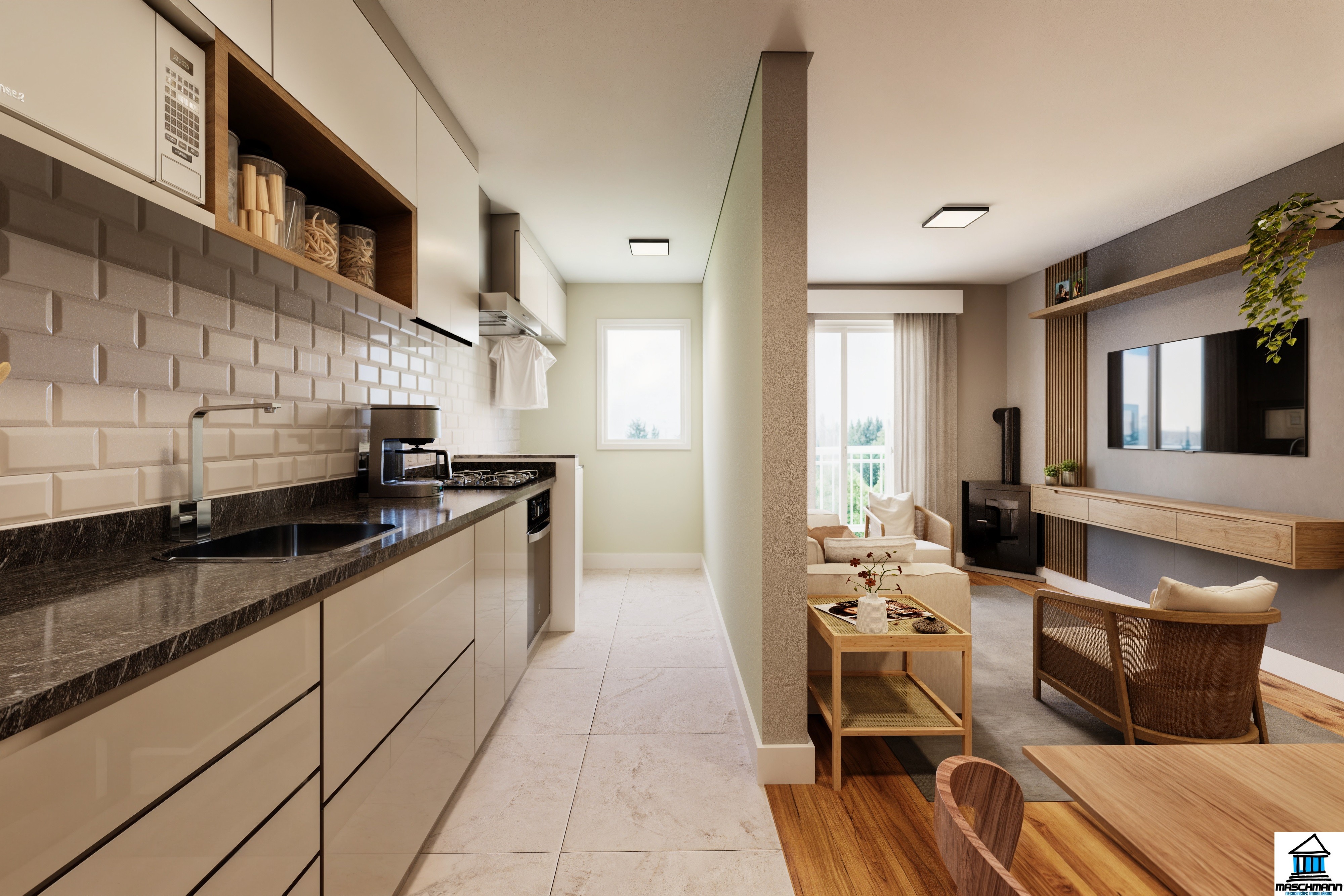 Apartamento 2 dormitórios com suíte em Gramado por R$ 424.900,00