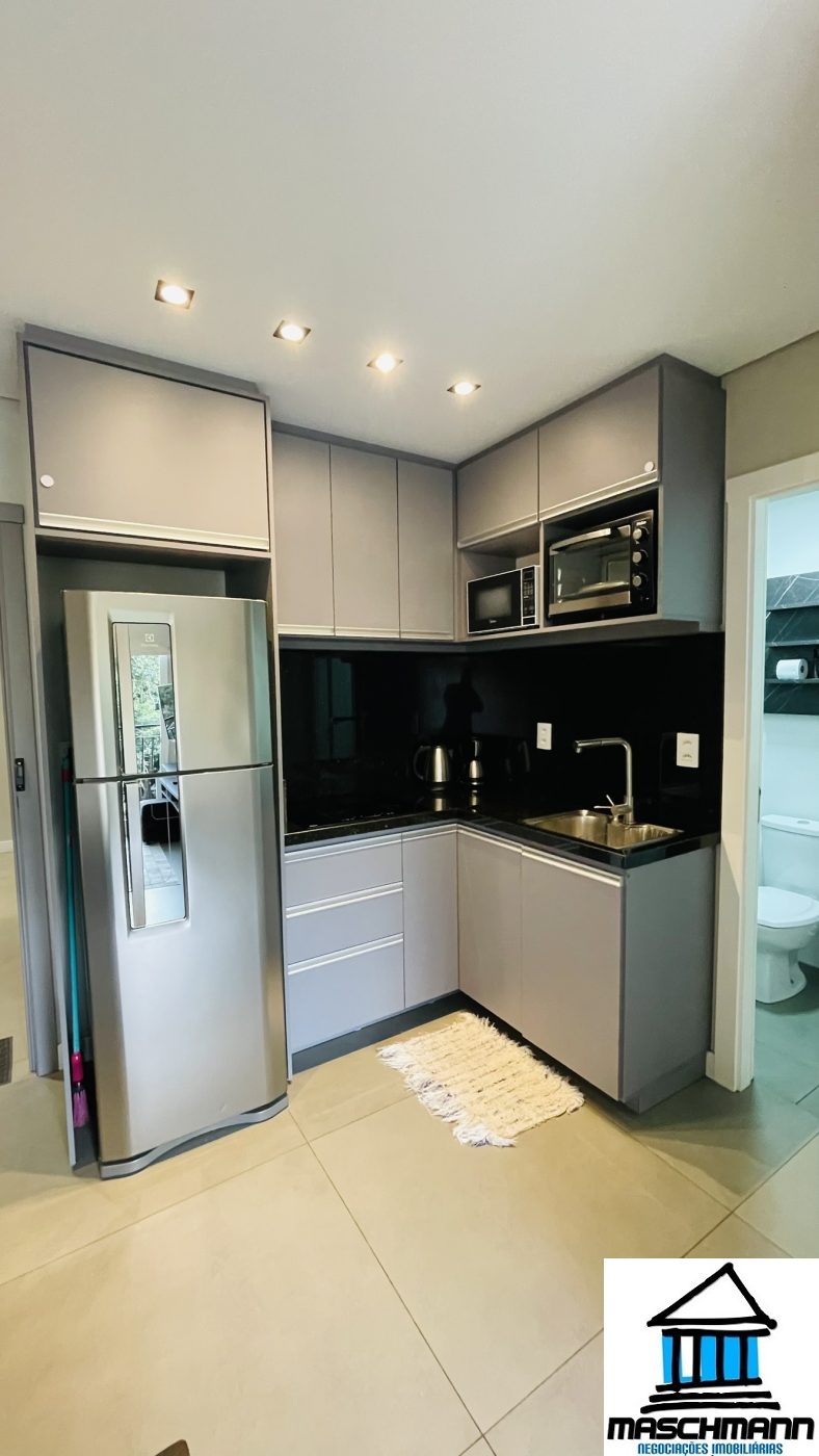 Apartamento 1 suíte no Aire Gramado – mobiliado e pronto para locação por temporada (R$ 550.000)