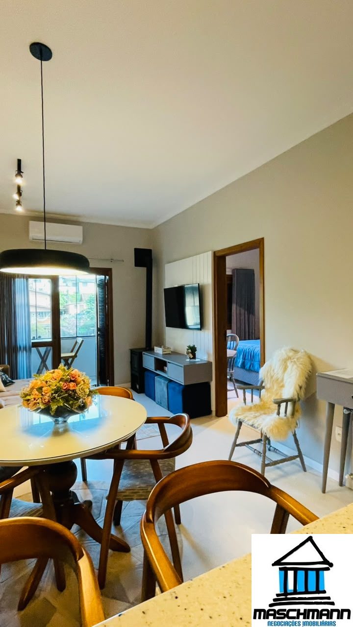 Apartamento mobiliado de 1 dormitório no coração de Gramado
