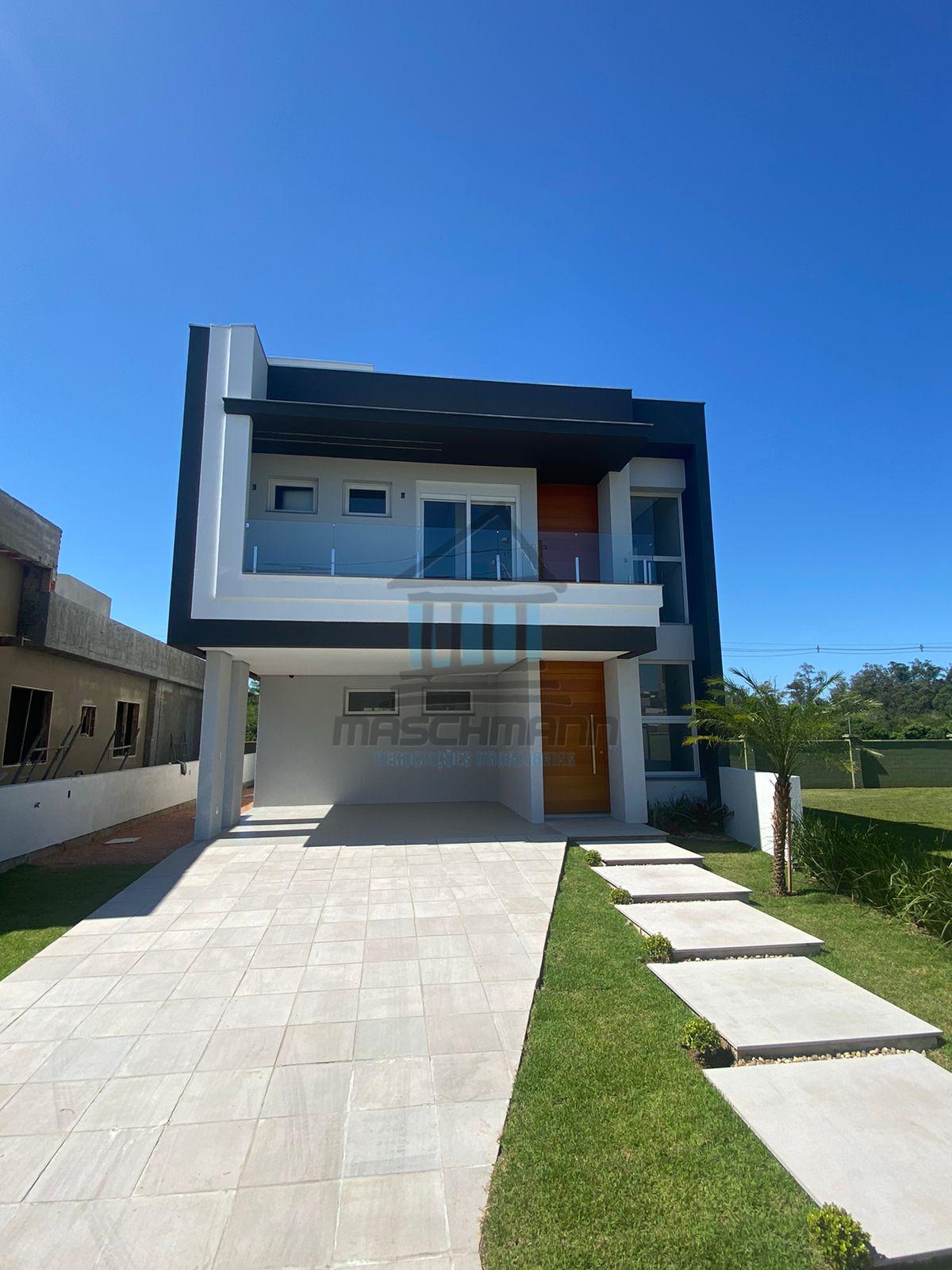 Linda Casa no Condomínio Terras Alpha Gravataí à Venda, 3 Quartos, 1 suíte,  2 carros cobertos.