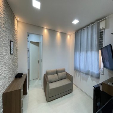 Apartamento mobiliado para locação no coração de Canoas – elegância, conforto. 